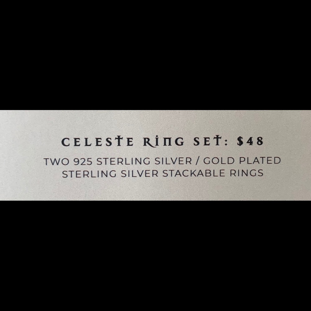 XIO CELESTE RING SET - Picture 4 of 4